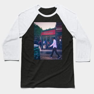 East Village Manhattan Street New York City Baseball T-Shirt